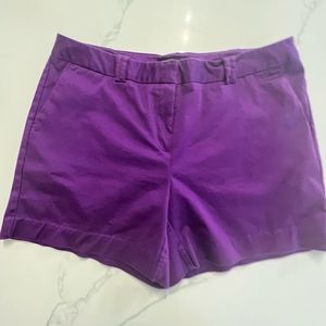 Women's Worthington Shorts. Size 10. Modern Fit. Purple.